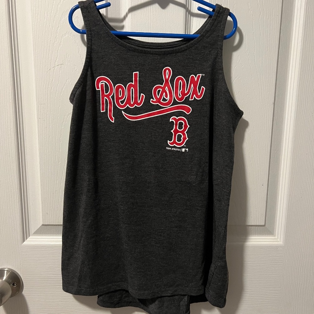 Girls Youth XL MLB Boston Red Sox Tank Top